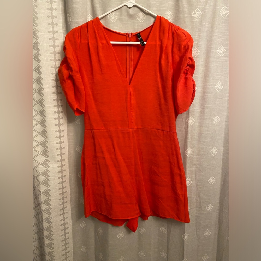 Zara Ruffled Sleeve Romper